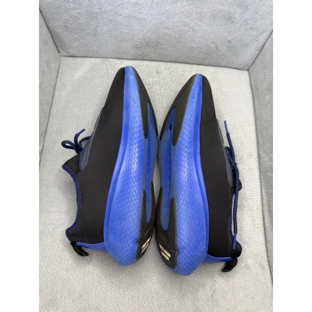 Cole Haan Zerogrand Changepace Men's 10 Black Marine Blue Sneakers C35513